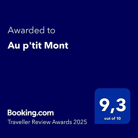 Bed & Breakfast Au P'tit Mont 3*